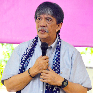 Sambutan Dr. Johannes A.A. Rumeser, M.Psi, Psi, acara Pisah Sambut.