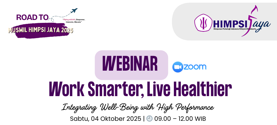 Webinar Work Smarter, Life Healthier